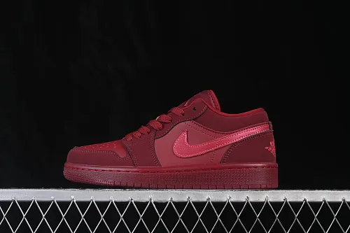 All categories Air Jordan Jordan series basketball shoes Air Jordan 1 Low Air Jordan 1 Low AJ1 Joe 1 raw rubber wine red low-top retro cultural basketball shoes IB7012-600